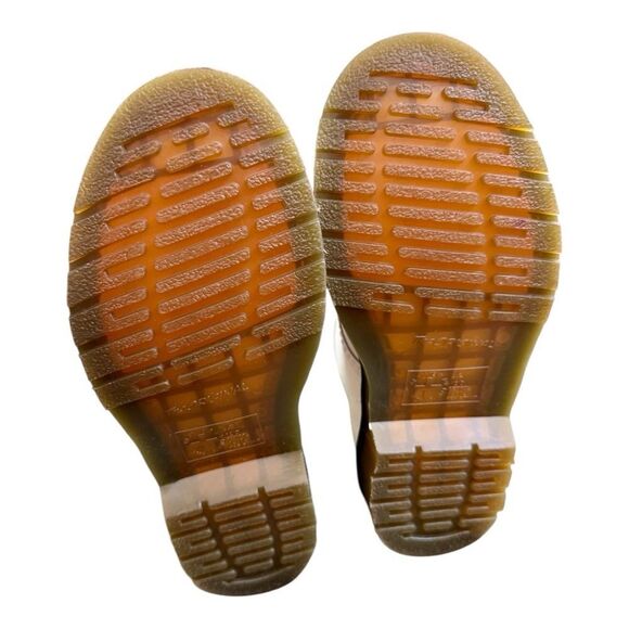 Vintage-Punk Vibes: White Dr. Martens 1460 Boots size 5 - Picture 6 of 7